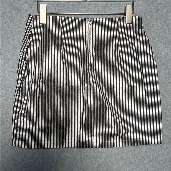 Hollister Ultra High-rise Striped A-line Teddy Mini Skirt Size M - Picture 5 of 6